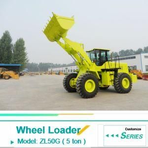 5 Tons Wheel Loader Zl50g Front Loader