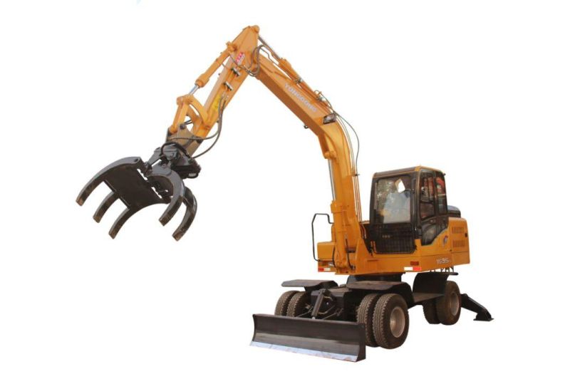 China Hot-Selling Crawler Material Handling Machine Ygsz320 in Steel Mills, 360 Rotating Grab