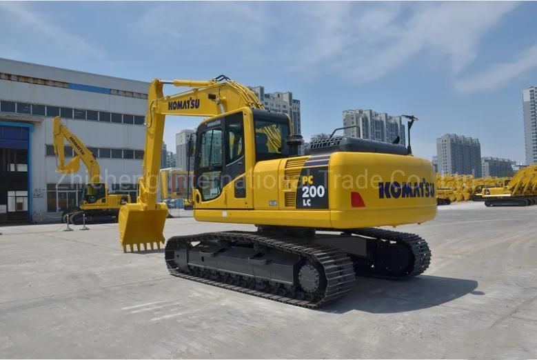 Original Japan Caterpillar Hitachi Doosan 20 Ton Used Excavator Digger Crawler Excavators Earth Moving Machine Second Hand Excavadora Usada Komatsu PC200LC-8mo