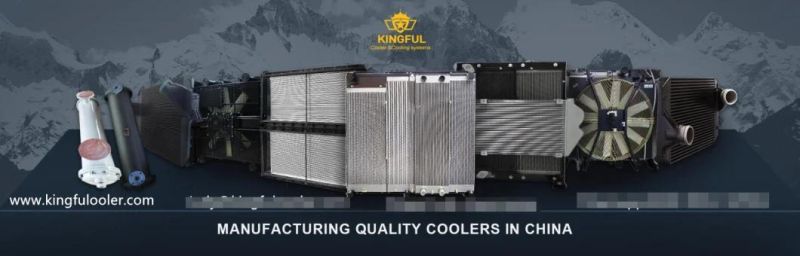Air Cooled Air Oil Water Combined Radiator for Construction Machinery