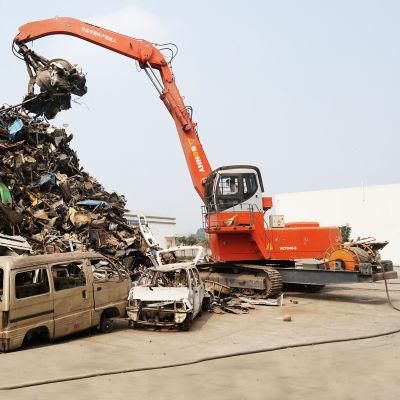 Bonny Wzyd46-8c electric Crawler Material Handling Material Handler for Scrap Metal Recycling