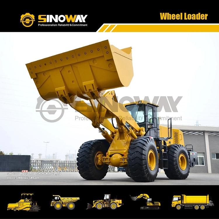 Small Front End Wheel Loader with Grapple for Log and Wood