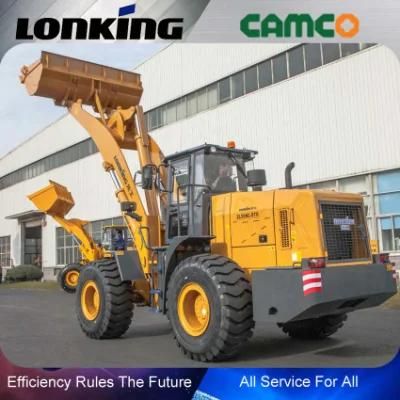 Agricultural Hydraulic Wheel Loader with Wood Grapple
