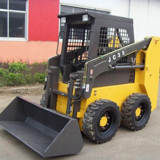 China Luyue 75HP 0.5m3 Bucket Skid Steer Loader with CE