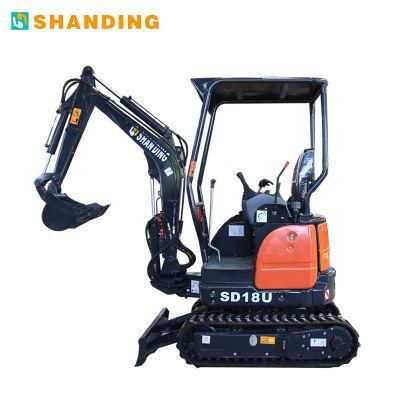 0.6t to 6t Excavatrice Mini-Excavateur