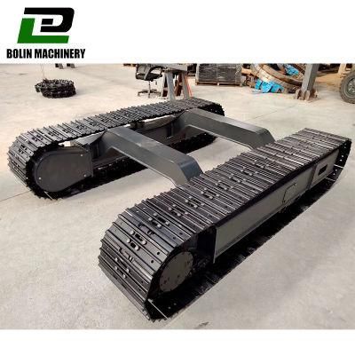 Steel Track Crawler Drive Systems Undercarriage for Excavator Dumpers Drilling Rig