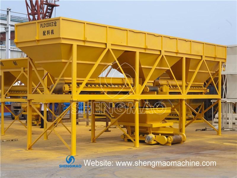 PLD800 PLD1200 PLD1600 PLD2400 Aggregate Batcher for Concrete Batching Mixing Plant Factory Price