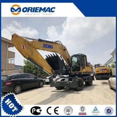 Top Quality Xe210wb 20ton Wheel Excavator with Pipes