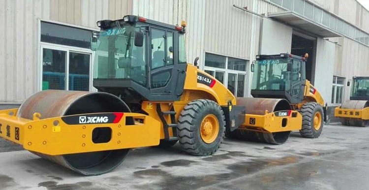 XCMG Official Xs143j 14ton Single Drum Vibratory Road Roller Compactor Price for Sale