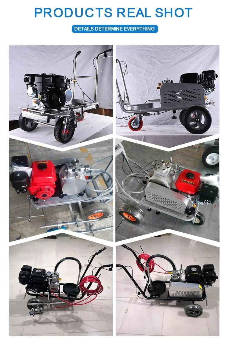 Airless Paint Sprayer Road Line Marking Machinery for Road Edge Markers Paint