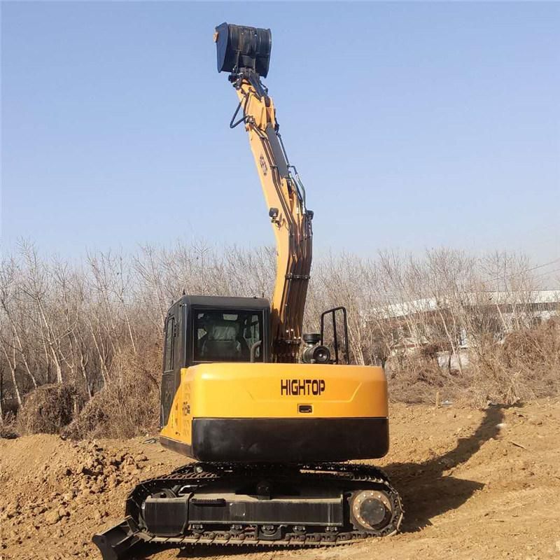 Long Boom Small Mini Excavator with CE EPA Certificate