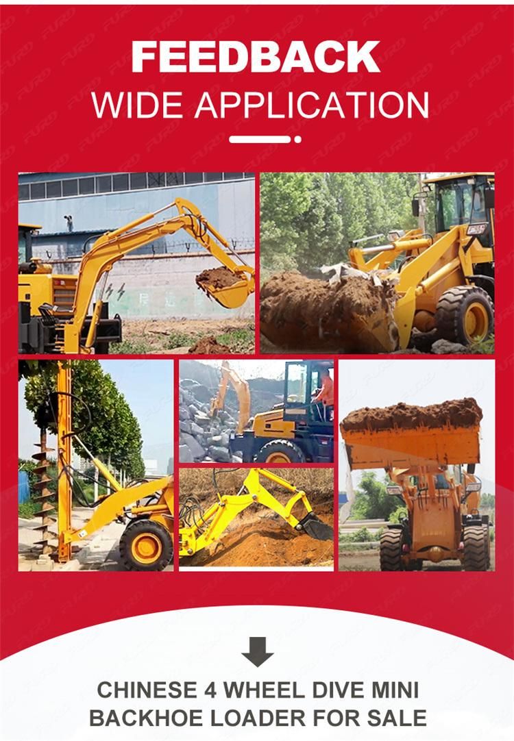 Good Use Mini Tractor Backhoe Loader Price