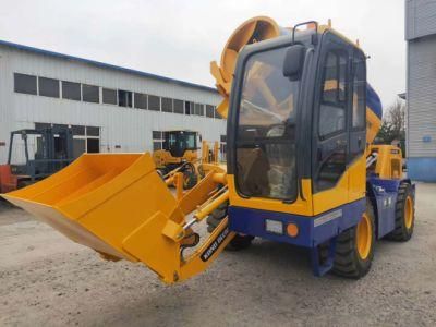 6cbm Heavy Self Loading Mobile Concrete Mixer Construction Mixing Machine Machinery Truck