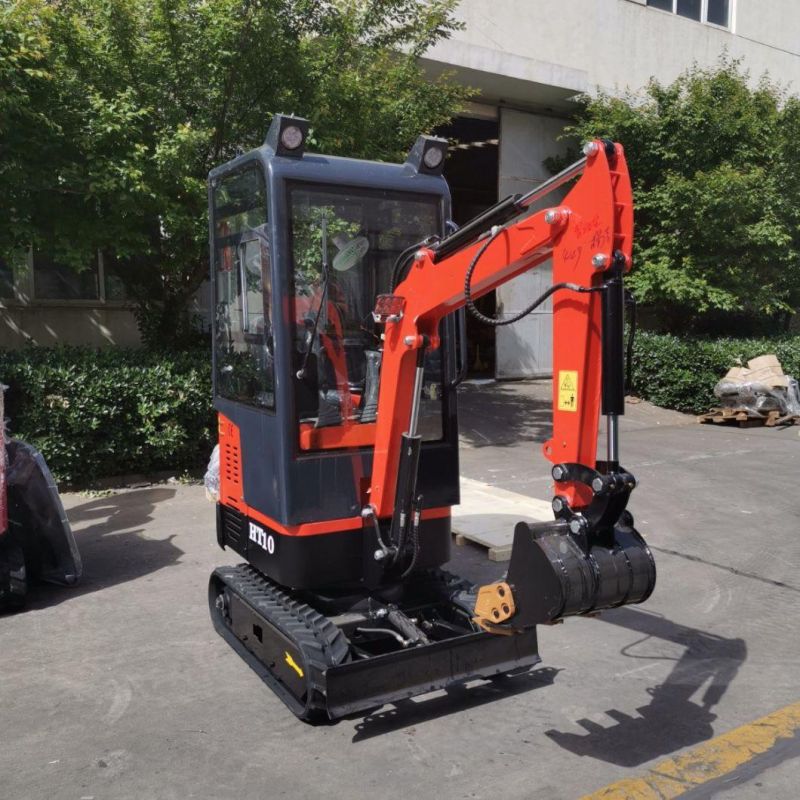China Factory Mini Excavator 1 Ton 2 Ton Small Digger for Sale