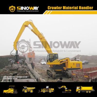 Sinoway Material Grabbing Handler Grabbing Excavator