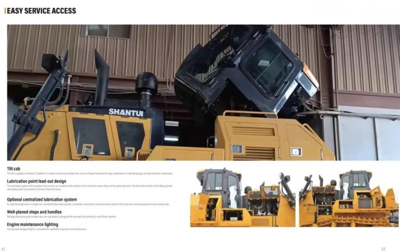 High-Performance Hydraulic Machinery Bulldozer St Dh46-C3 with CE
