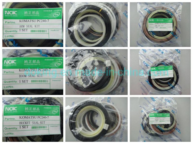 Excavator Hydraulic Cylinder Boom, Arm, Bucket Seal Kit PC240-7