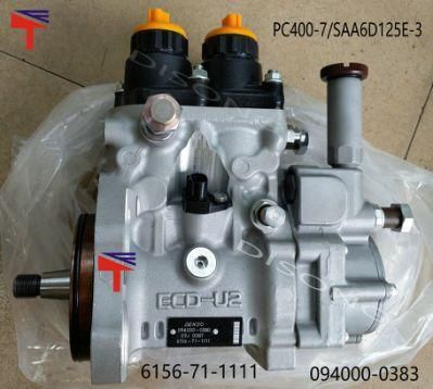 Pump 6156-71-1111 Fuel Oil Pump 094000-0383 PC400-7/S6d125-3