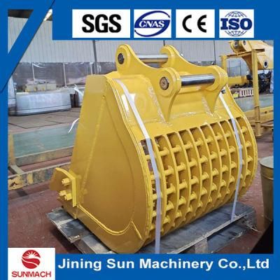 Customized 0.3cbm Grid Bucket for Clg75 Excavators