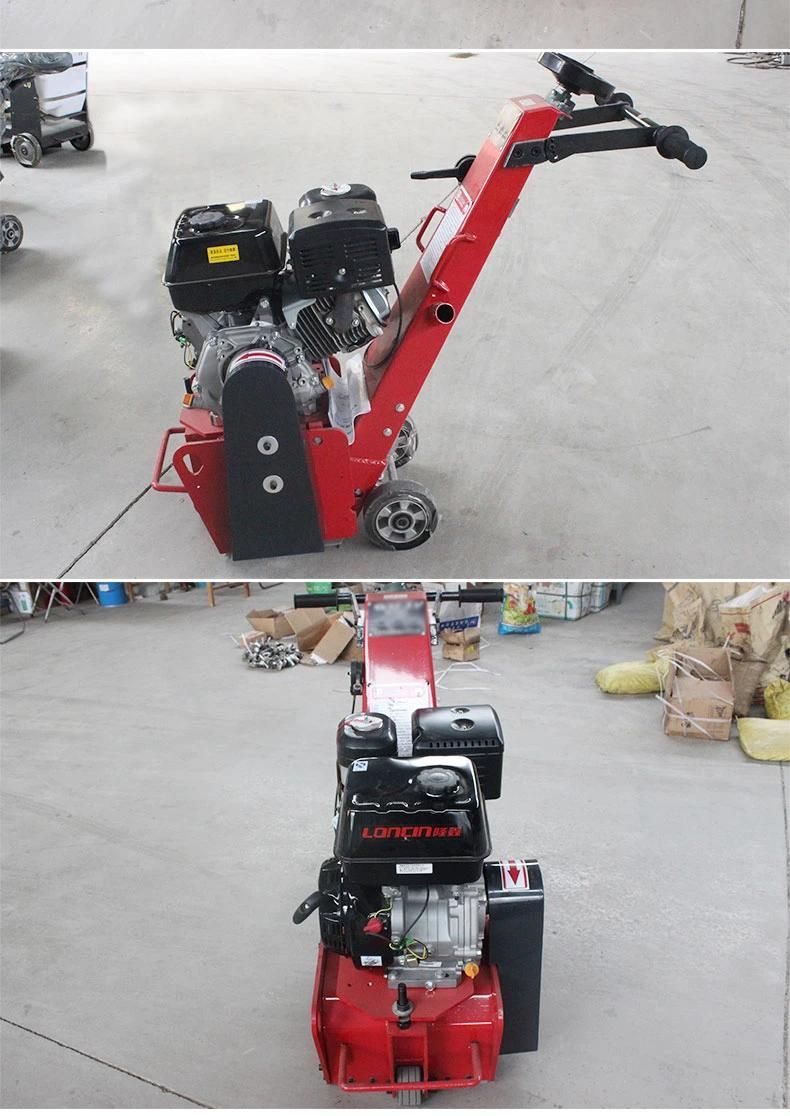 Gasoline Concrete Mini Road Surface Asphalt Scarifying Machine