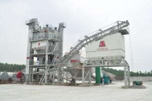 Gas Burner Twin Shaft Drying Drum 80t/H AMP Asphalt Mixing Plant of 80t/H Capacity for Sale