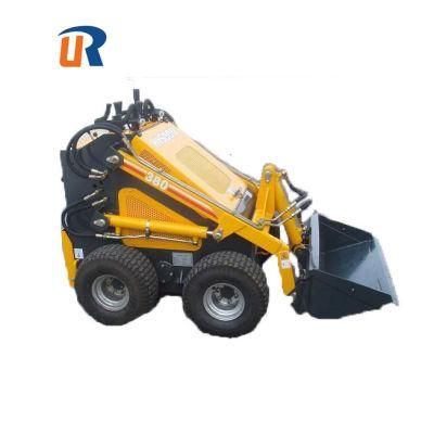 Sale to France Pakistan Chinese Manufacturer Promotional France New Small Skid Steer Loader Hy380