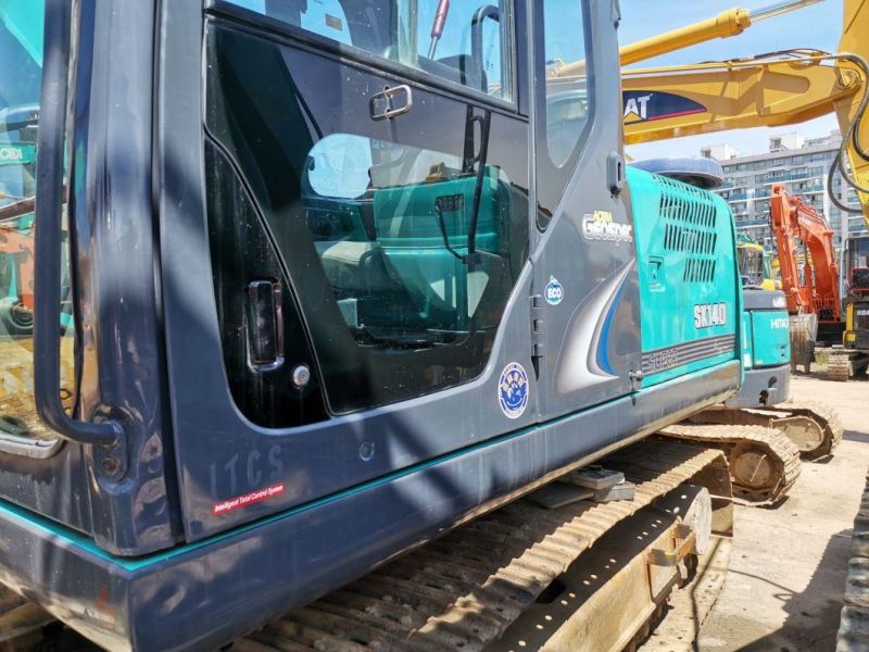 Usado De Buena Calidad Y Barato 14ton Kobelco Sk140 / Sk140-8 / Sk200 Má Quinas De Construcció N / Excavadoras Excavator