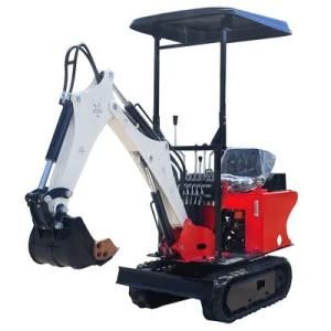 0.8 Ton Mini Excavator with Euro 5 Emission CE/EPA Certificate