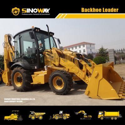 1.0 M3 Four Wheel Drive Backhoe Loader with Cummins Engine