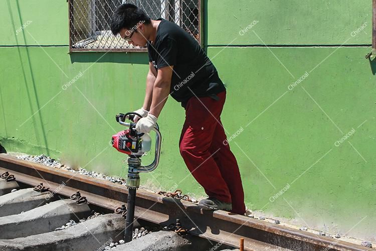 ND-5 2-Stroke Vertical Vibratory Railway Tamper Internal Combustion Tamping Rammer