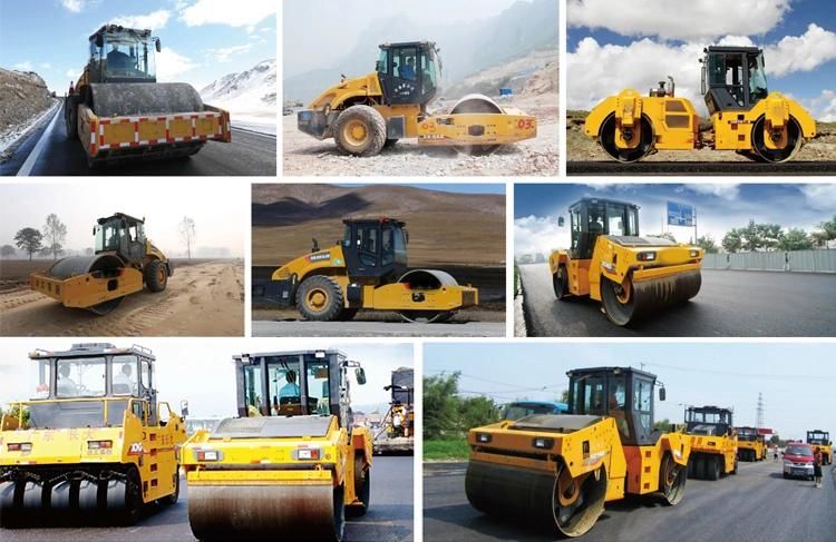Chinese Factory Rg163xsj Roller Compactor 16 Ton Hydraulic Single Drum Vibratory Road Roller