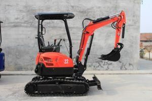 Rotary Hydraulic Crawler Micro Digger with Rubber Track with Latest Technology