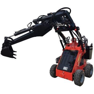 Mini Skid Steer Loader with Swing Mini Backhoe Arm
