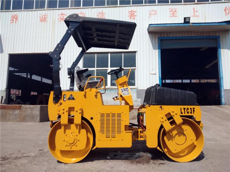 Lutong Ltc6 6ton Double Drum Vibratory Road Roller with Spare Parts