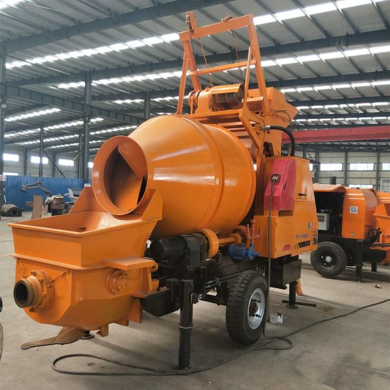 Automatic Concrete Mixer Machine with Hydraulic Pump