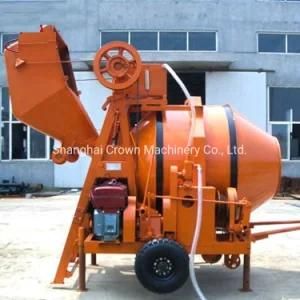 Jzc750 Electric Concrete Pan Type Mixer for Brick Cement Making