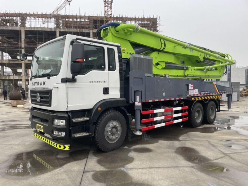 38m 42m 48m 52m 56m New Concrete Pump Truck with Sitrak Chassis