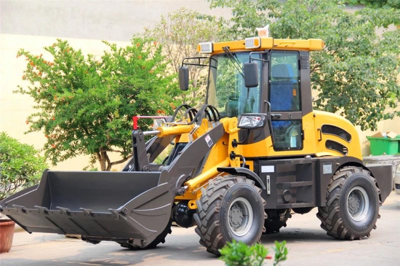 Backhoe Loader Zl16 Skid Steer Wheel Loader with Euro V