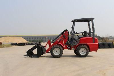 Haiqin Brand Mini Wheel Loader (HQ180) with Japan Euro 5 Engine