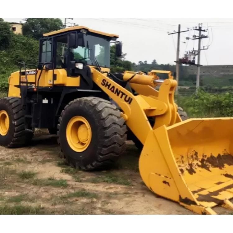 Factory Price of Shantui SL50wn 5 Ton 3m3 Bucket 162kw Industrial Wheel Loader Used for Sale