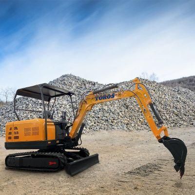 1 Ton 2 Ton 3 Ton Digger Cheap Price Mini Excavator Chinese Crawler Small Digger Minipelles for Sale