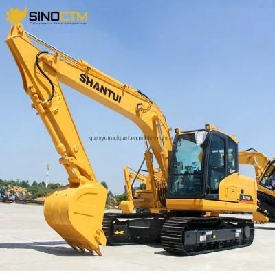 Factory Shantui Small Crawler Excavator 13 Ton Se135 with Spare Parts for Sale