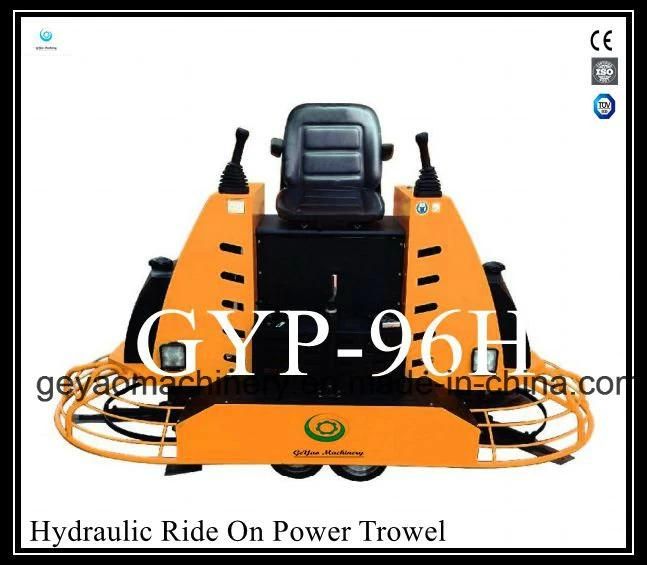 46" Hydraulic Ride on Power Trowel Machine for Finishing Floor