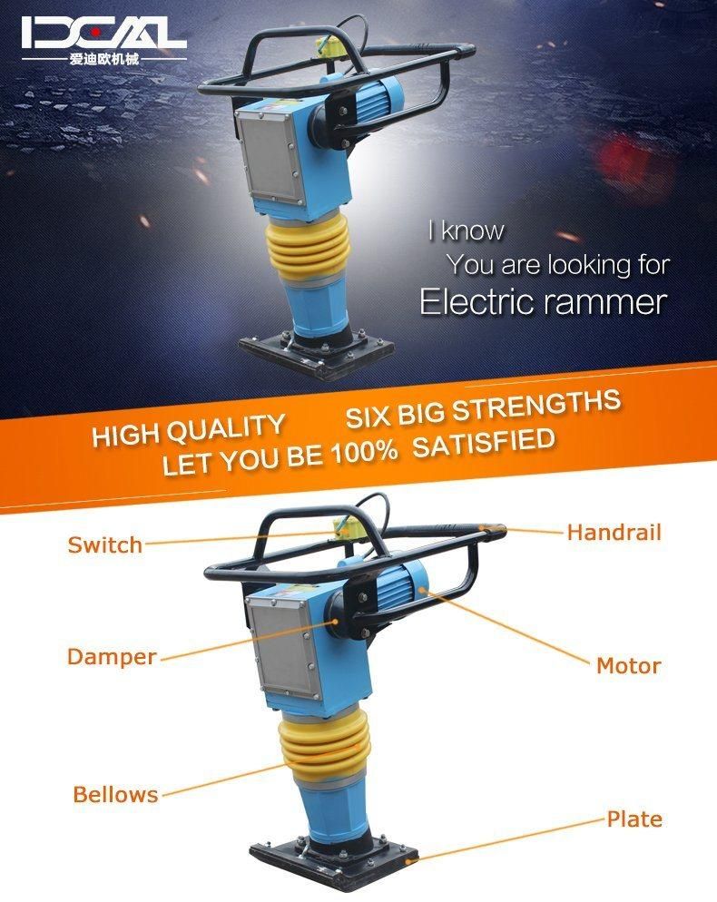 Electric Type Tamping Rammer for Sale