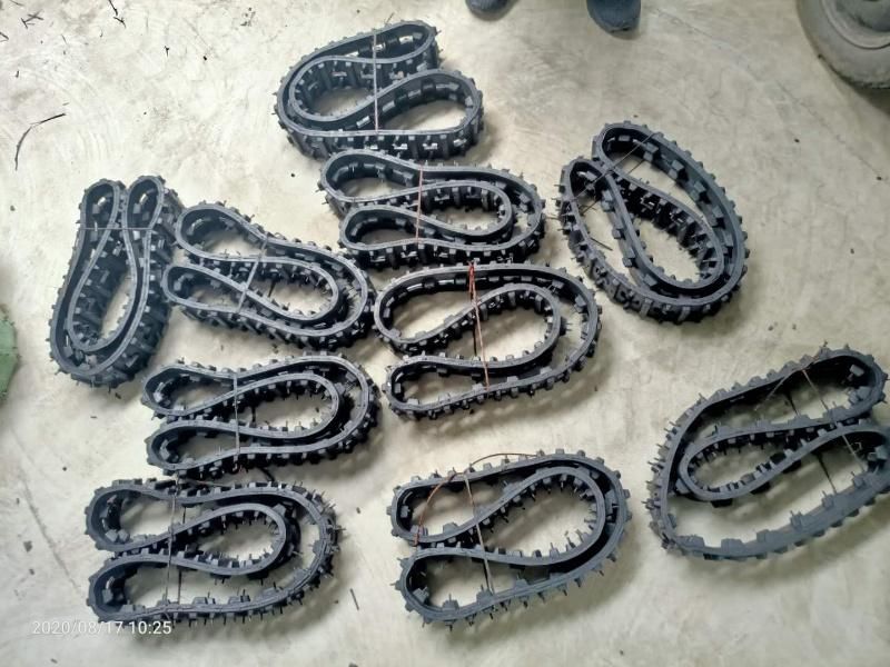 Rubber Track (85*59.4*24) for Small Robotic Machine/Agricultual Machine