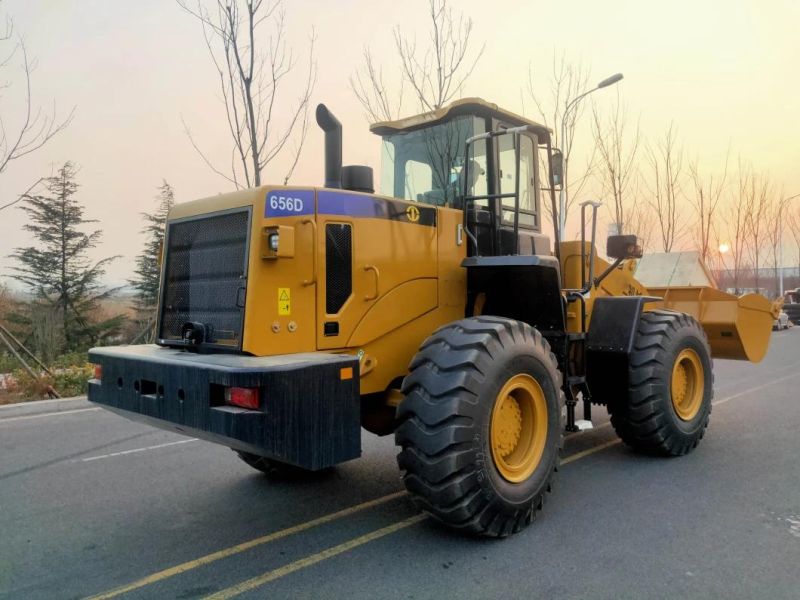 Sem656D 16800kg 5ton Loading Good Quality Front Wheel Loader in Liberia