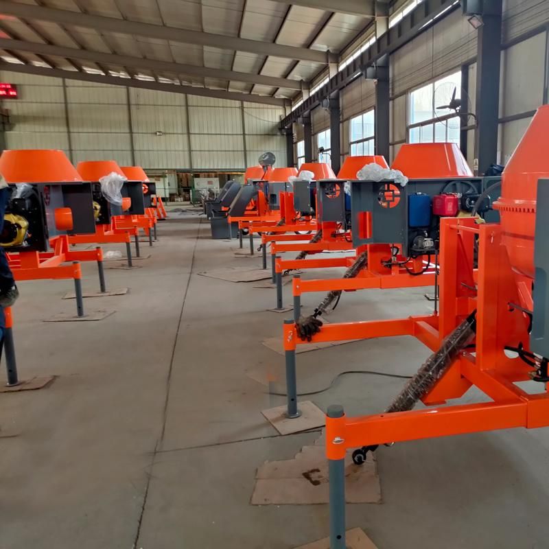 Concrete Mixer Hydraulic Tipping Hopper