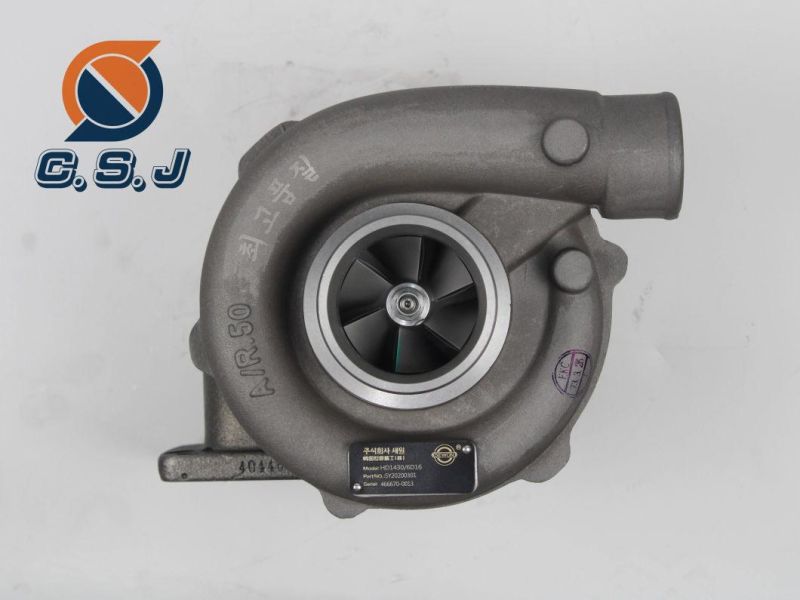 Engine Model 6D16 Turbocharger for Excavator HD1430 Part Number 466670-0013