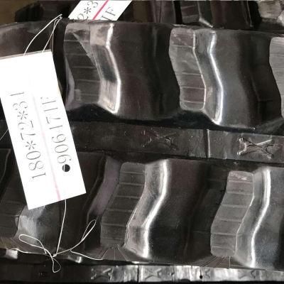 Excavator Rubber Tracks (180X72X37K) for Kubota K008.3 Lifting Equipment