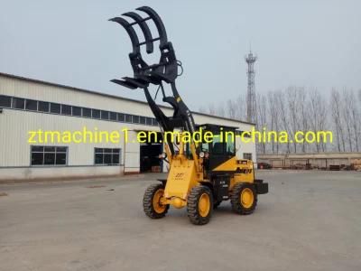 Construction Articulated Timber Loader